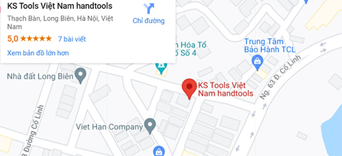 bản đồ ks tools việt nam hand tools